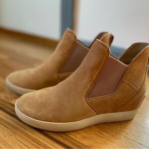 SOREL Out and About Wedge Slip-On Sneakers
